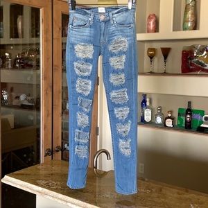 Hudsen Jeans. Vintage frayed  Size 24